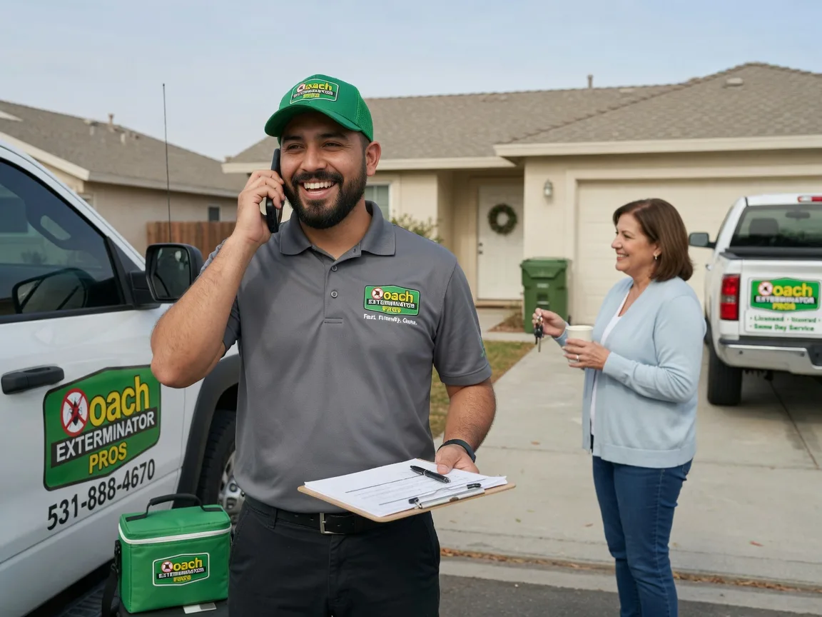 Pest Control Roach Exterminator Hammondsville, OH FAQs